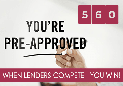 When Lenders Compete - You Win!