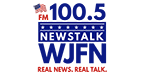 WJFN Newstalk FM 100-5 Logo