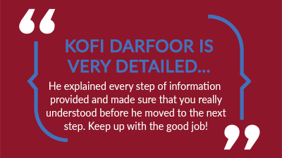 kofi testimonial