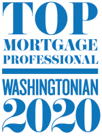 Washingtonian Magazine Top Mortgate Professional 2020 badge